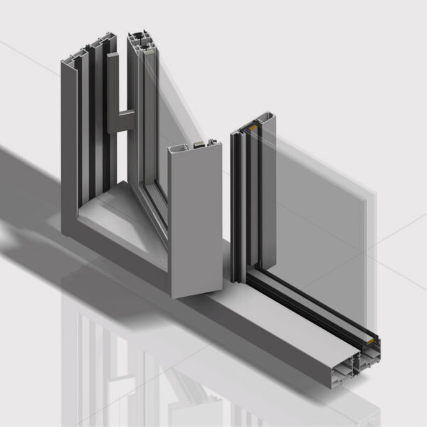 RCN Aluminium EXP-P pivot door mechanism